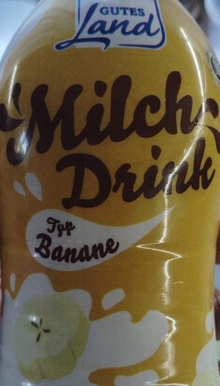 Fotografie - Milch drink banane Gutes Land