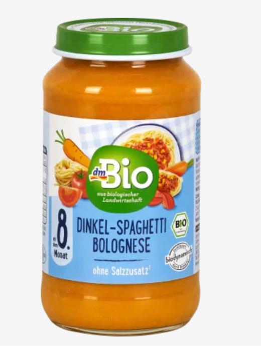 Fotografie - Dinkel-Spaghetti Bolognese příkrm dmBio