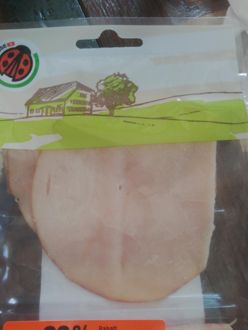 Fotografie - Trutenfielscherzeugnis geräuchert, gekocht Migros