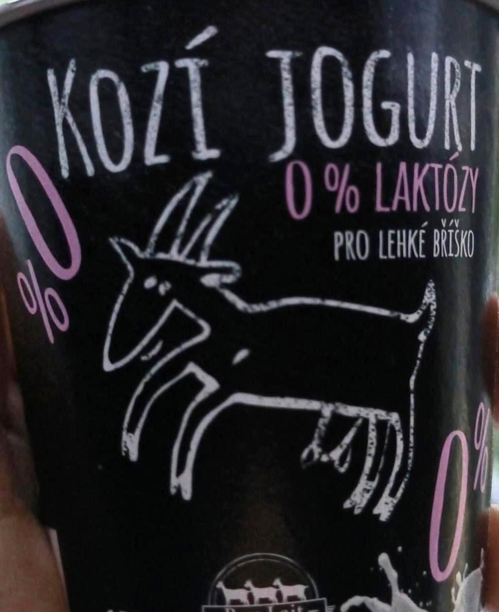 Fotografie - Kozí jogurt 0% laktózy pro lehké bříško Bon Lait