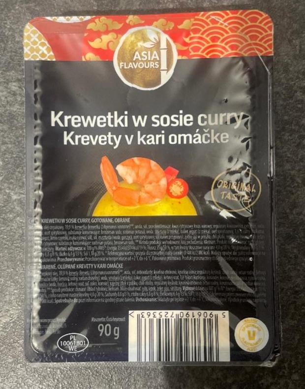 Fotografie - Krewetki w sosie curry Asia Flavours