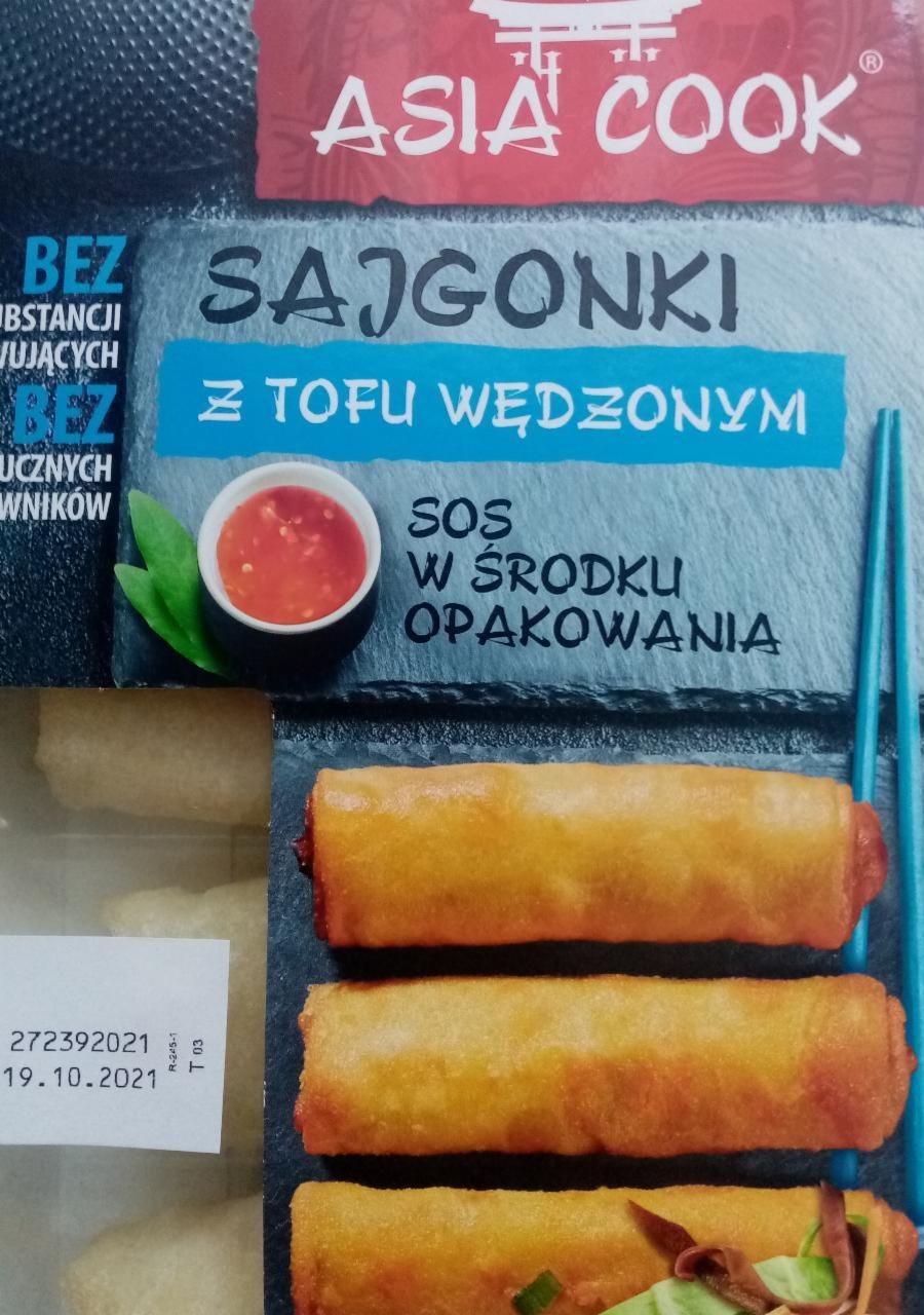 Fotografie - sajgonki z tofu wedzonym