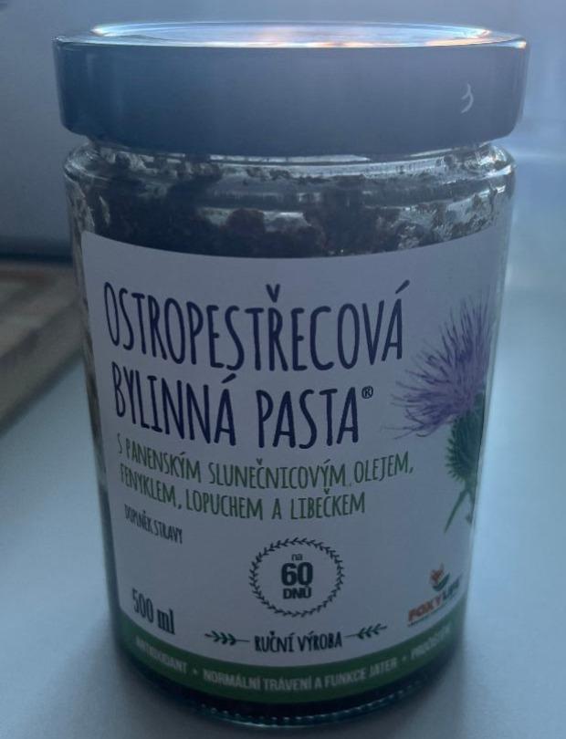 Fotografie - Ostropestřecová bylinná pasta Foxylife