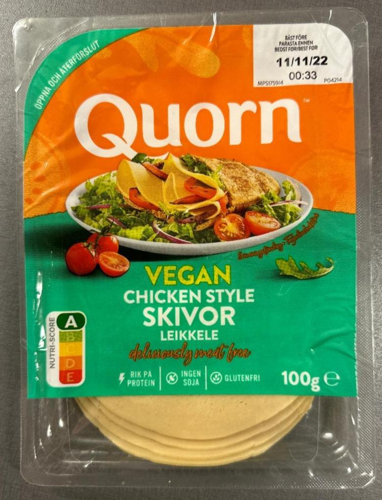 Fotografie - Vegan Chicken Style Skivor Quorn