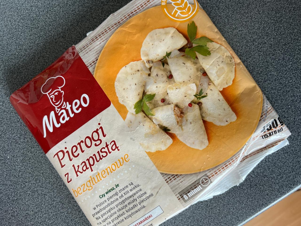 Fotografie - Pierogi z kapustą bezglutenowe Mateo