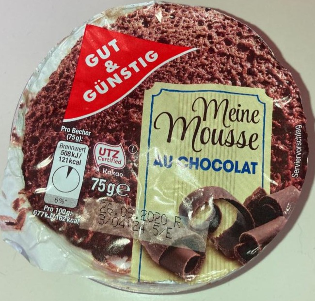 Fotografie - Meine Mousse au Chocolat Gut & Günstig