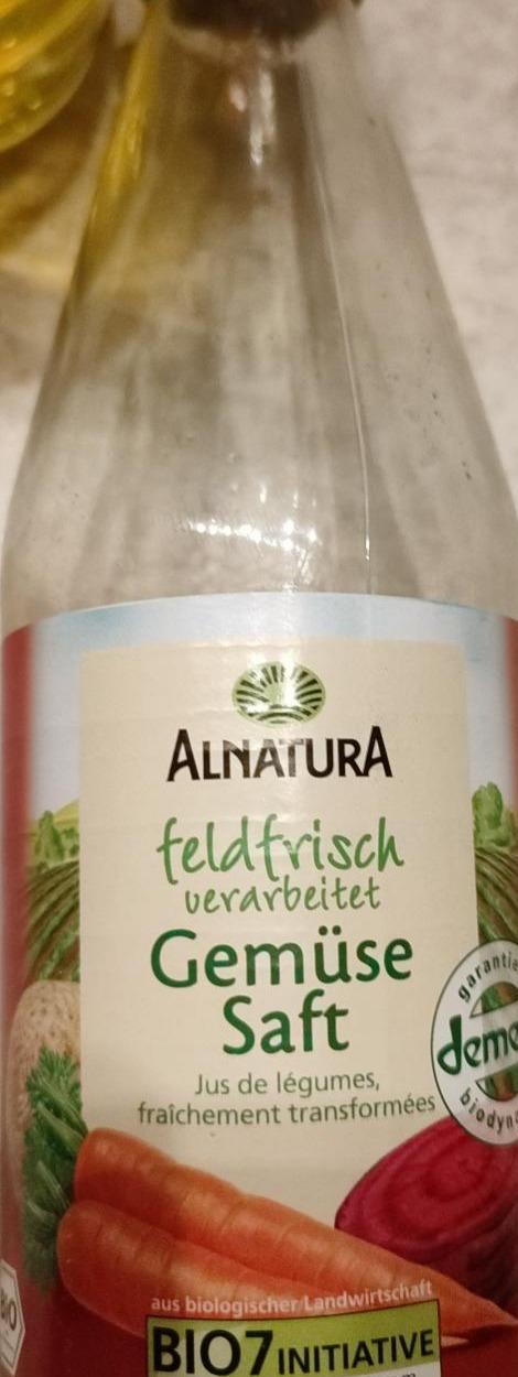 Fotografie - gemuese saft Alnatura