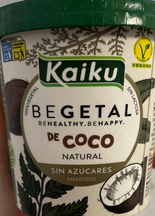 Fotografie - jogurt z kokosu dairy free Kaiku