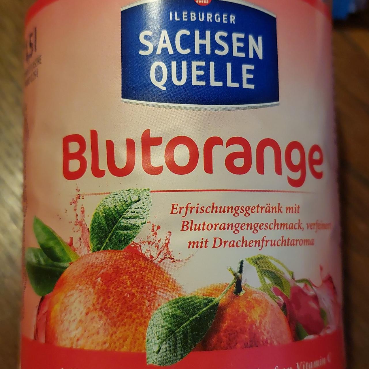 Fotografie - Blutorange Sachsen Quelle Ileburger