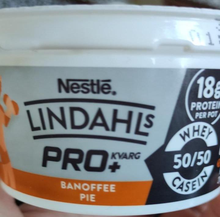 Fotografie - Lindshls Pro+ Kvarg Banoffee Pie Nestlé