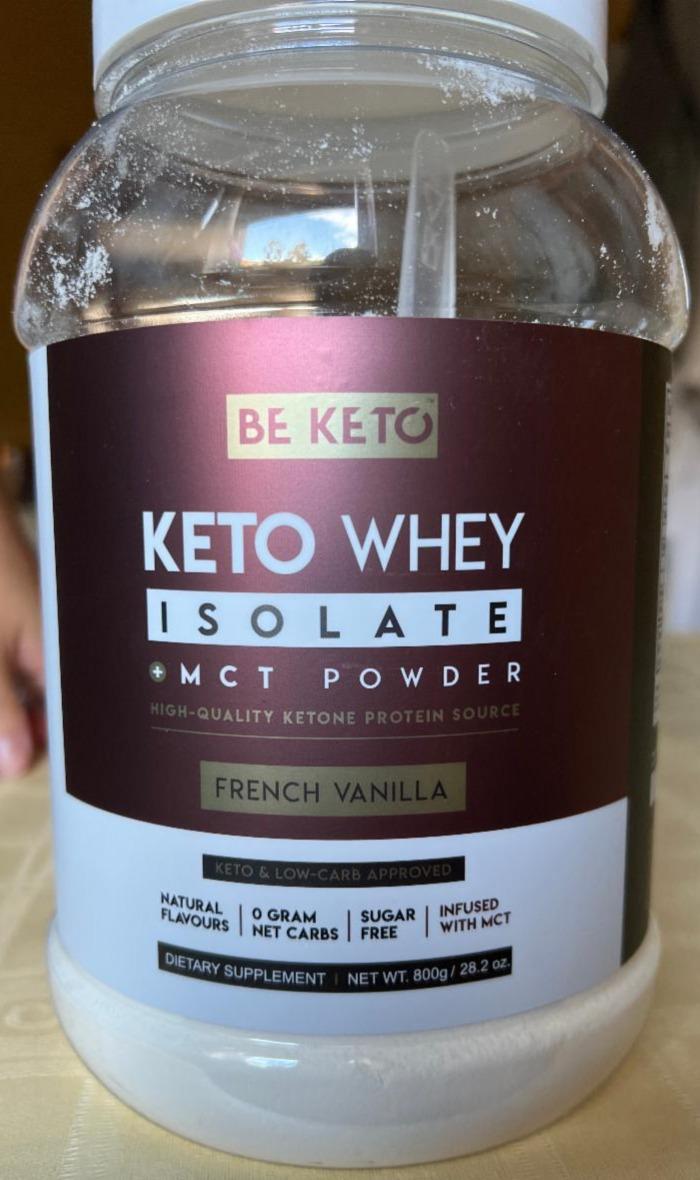 Fotografie - Whey mct powder french vanilla Be keto