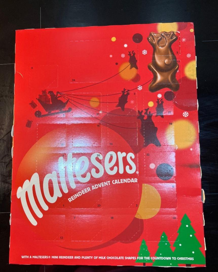 Fotografie - Reindeer Advent Calendar Maltesers