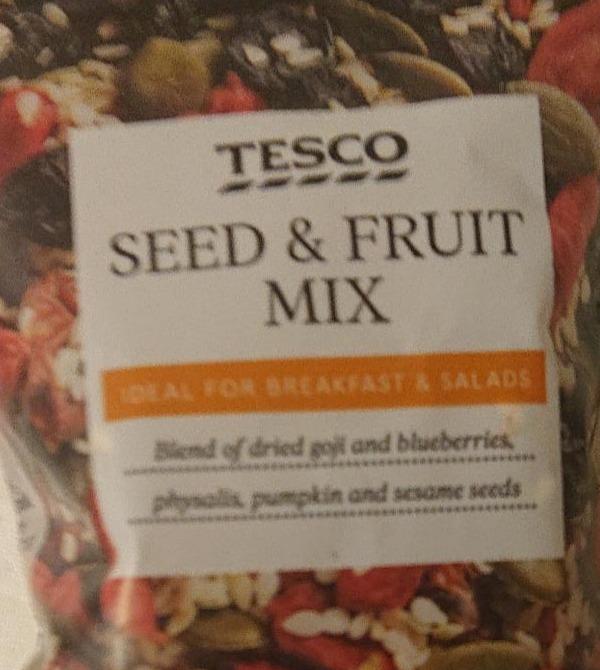 Fotografie - Seed & Fruit Mix Tesco