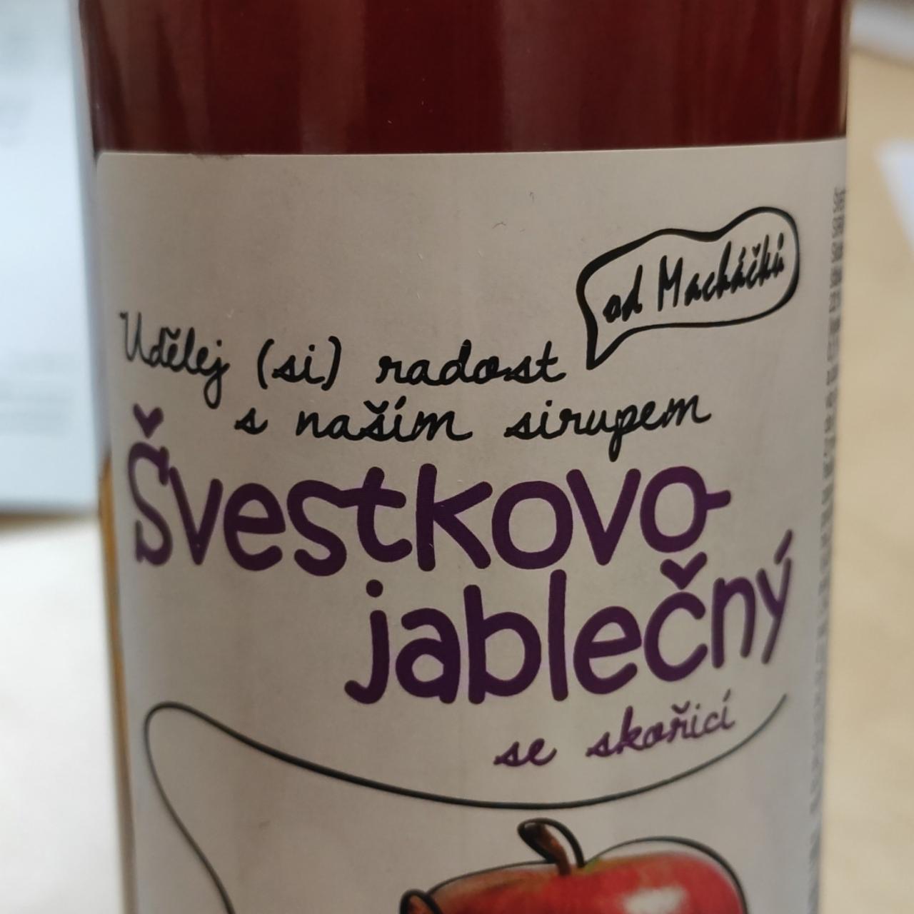 Fotografie - Sirup švestkovo-jablečný se skořicí od Macháčků