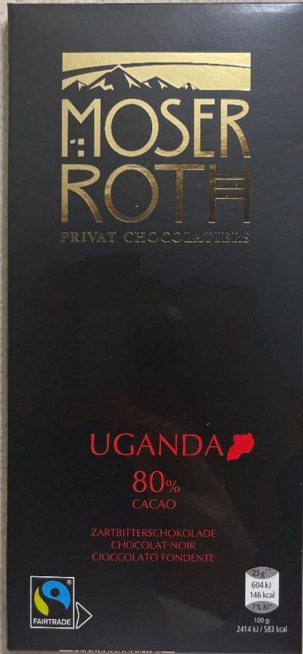 Fotografie - Moser Roth Uganda 80%