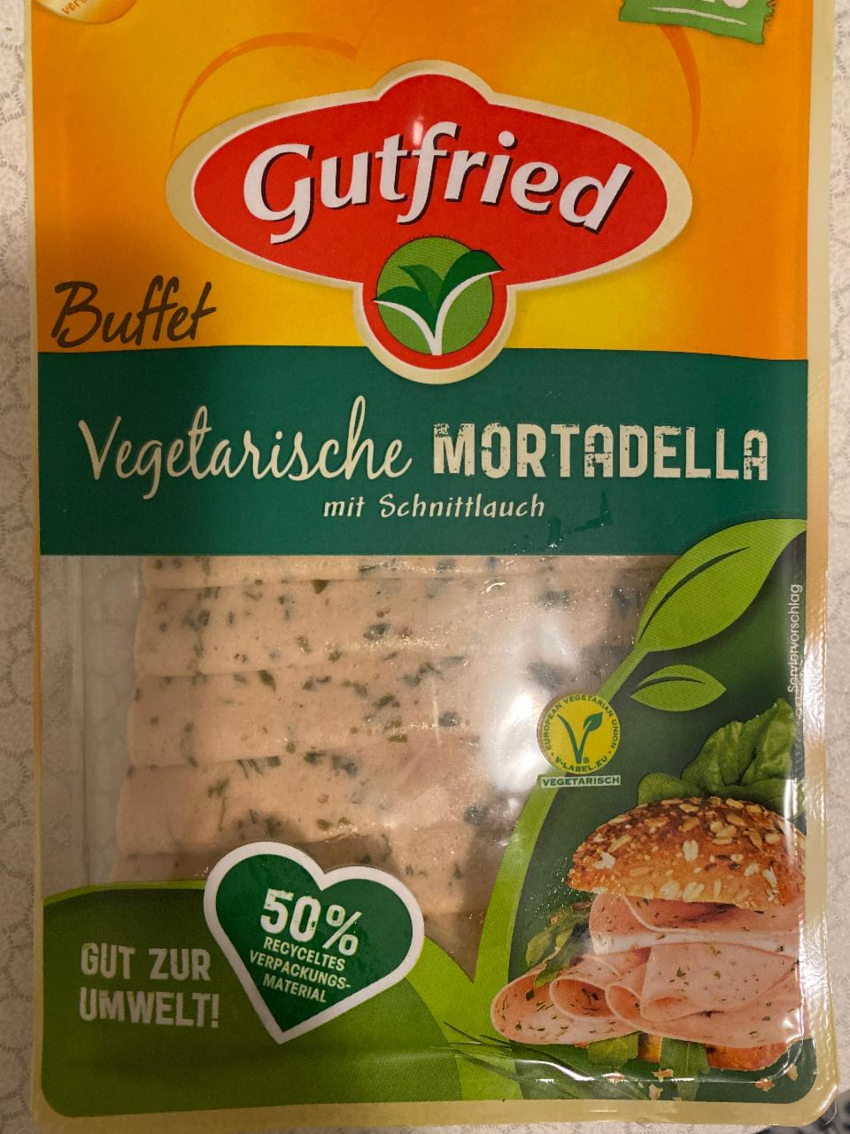 Fotografie - Vegetarischer Schinken Spicker Mortadella - Rügenwalder Mühl