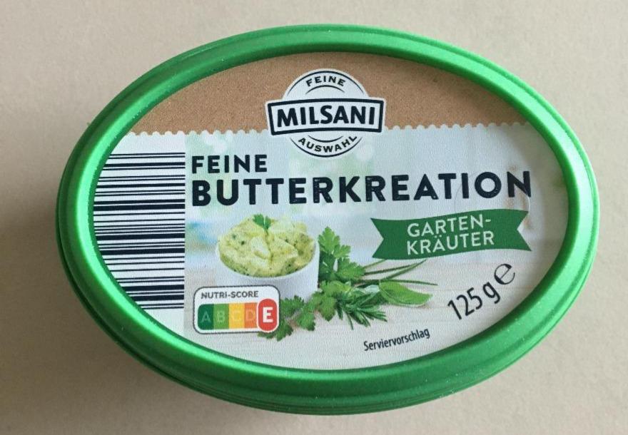 Fotografie - Feine Butterkreation Gartenkräuter Milsani