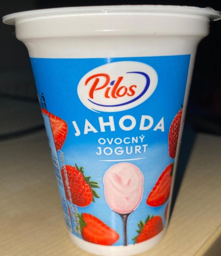 Fotografie - Jogurt jahoda Pilos