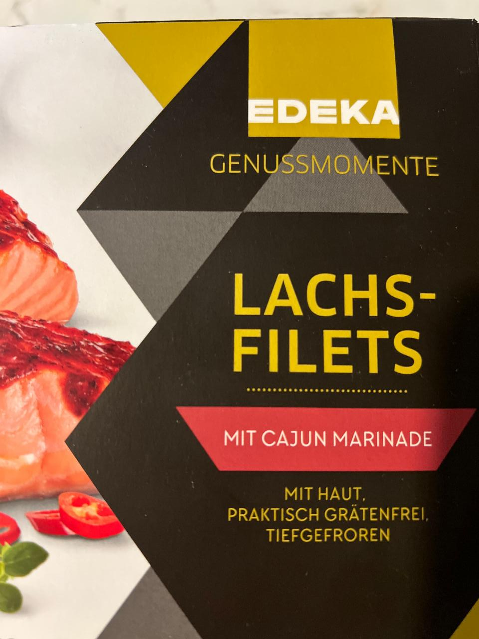 Fotografie - Lachsfilets mit Cajun Marinade Edeka