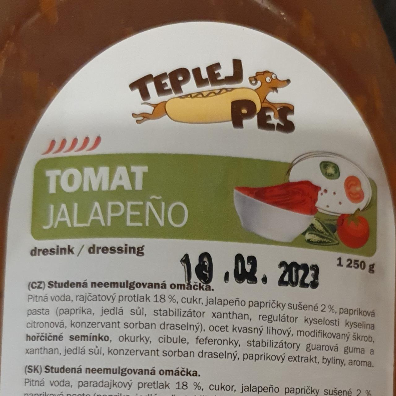 Fotografie - Tomat Jalapeňo Teplej pes