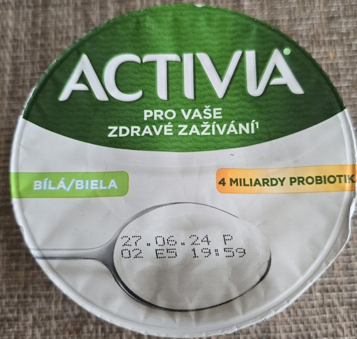 Fotografie - Activia bílá pro vaše zdravé zažívání Danone