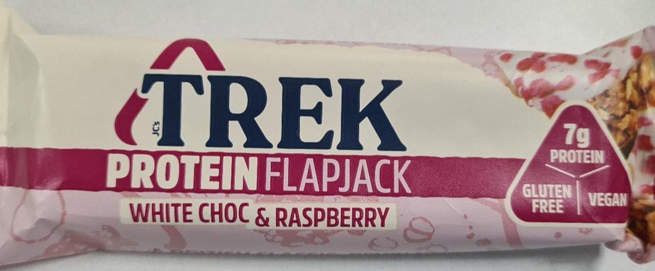 Fotografie - Protein Flapjack White choc & Raspberry Trek