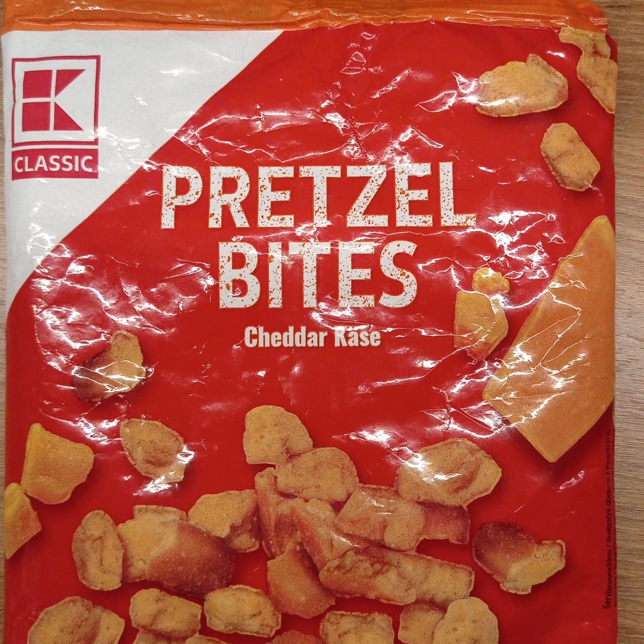 Fotografie - Pretzel bites cheddar käse K-Classic