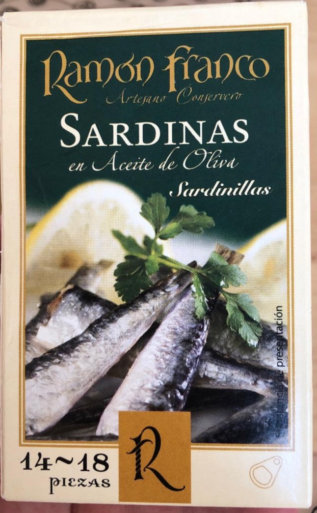 Fotografie - Sardinillas 14/18 piezas en aceite de oliva Ramón Franco