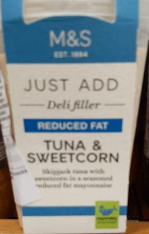 Fotografie - Tuna & Sweetcorn Marks & Spencer