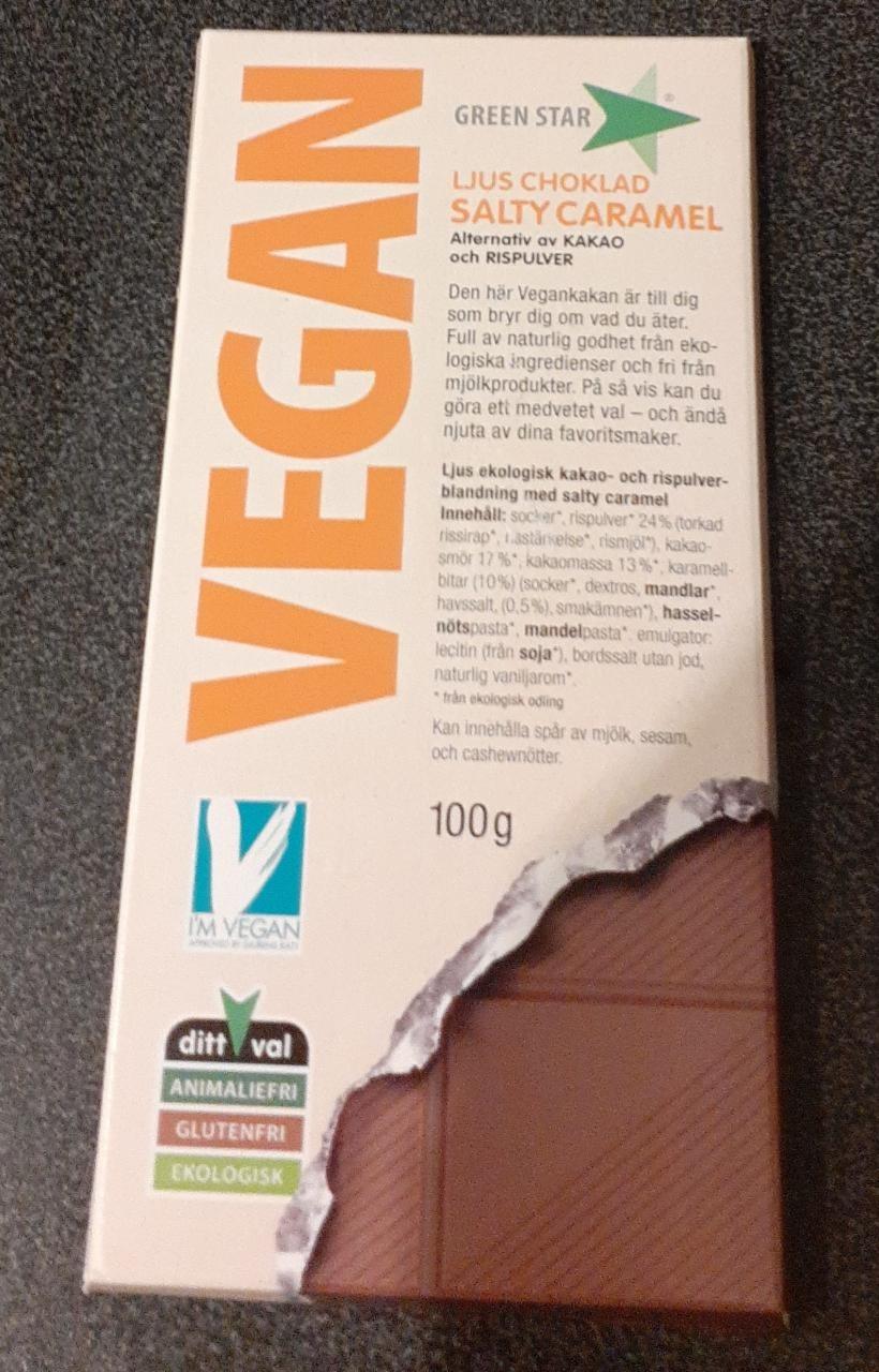 Fotografie - Vegan Salty Caramel Green Star