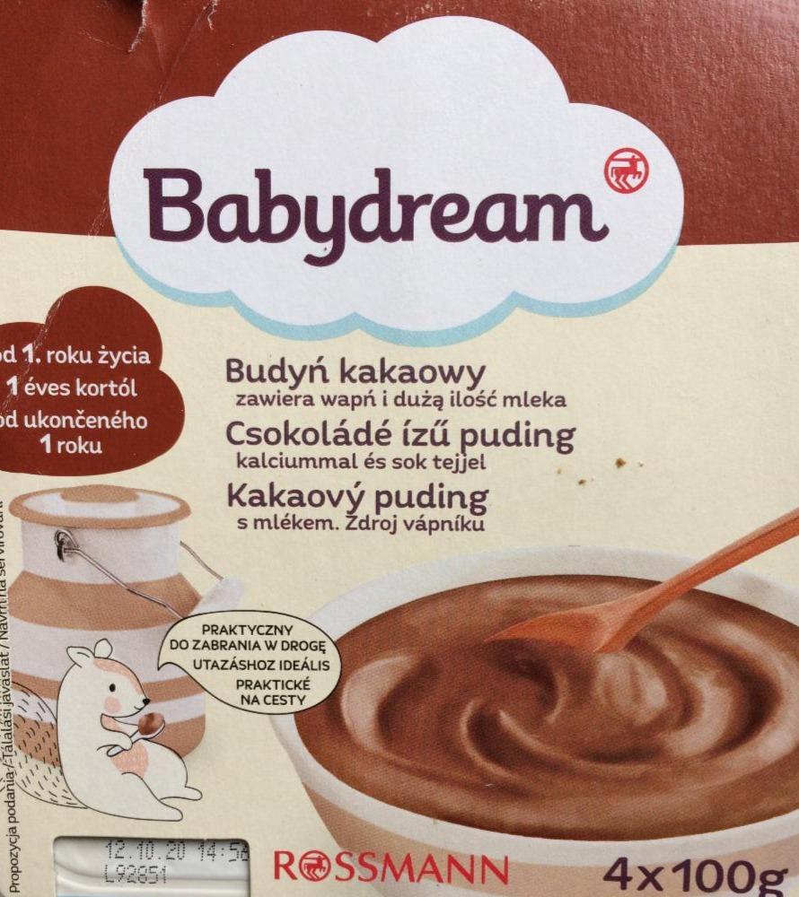 Fotografie - Kakaový puding Babydream