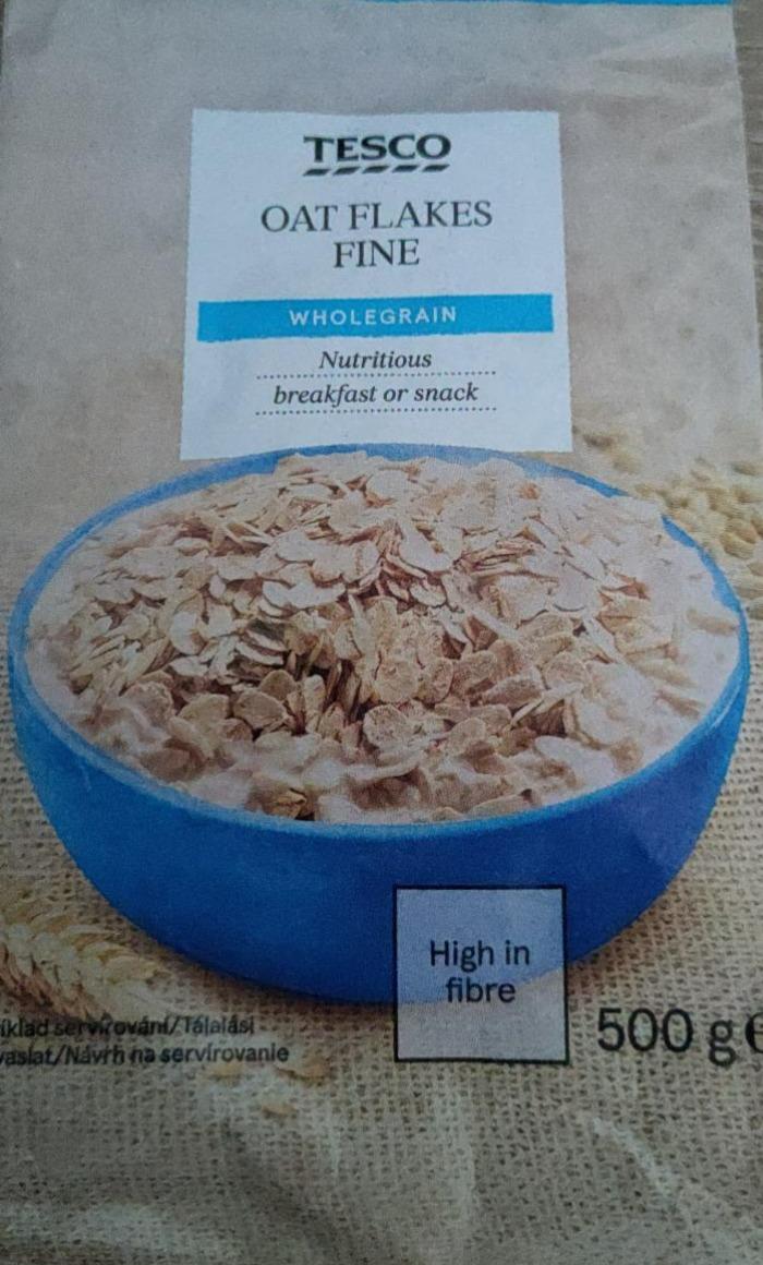 Fotografie - Oat flakes fine Tesco