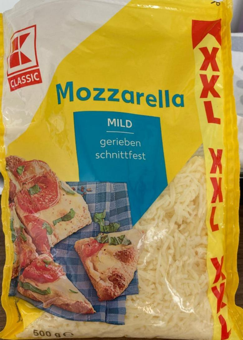 Fotografie - Mozzarella strouhaná (Mozzarella Mild) K-Classic