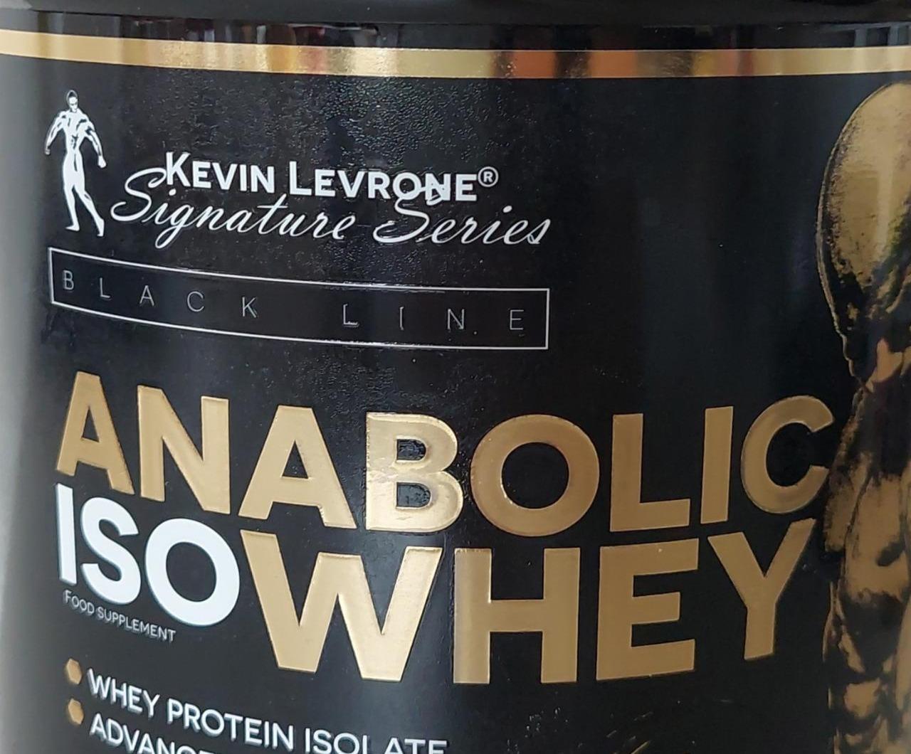 Fotografie - Anabolic Iso Whey Black Line Kevin Levrone