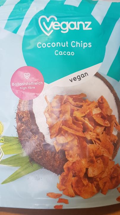 Fotografie - Veganz Coconut Chips Cacao