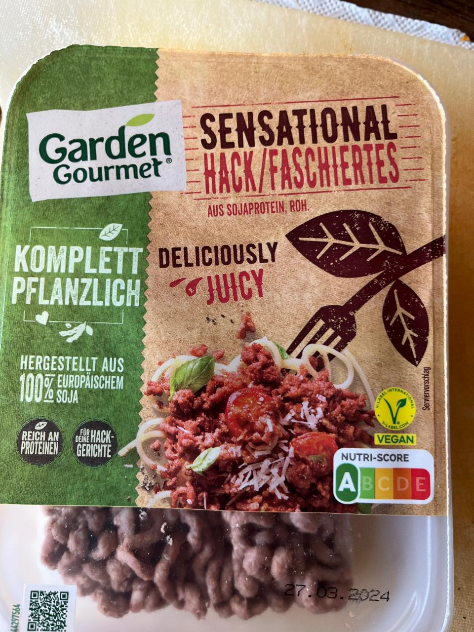 Fotografie - Sensational Hack/Faschiertes Garden Gourmet