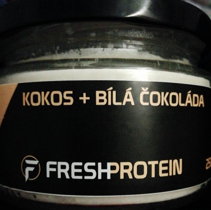 Fotografie - FreshButter Kokos + Bílá čokoláda FreshProtein