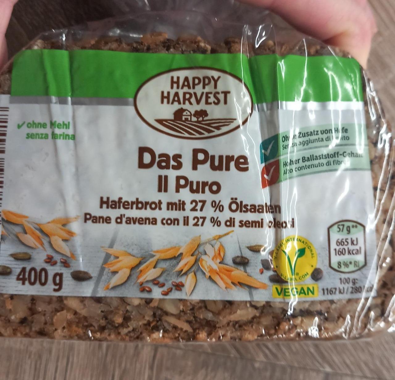 Fotografie - Das Pure Haferbrot mit 27% Ölsaaten Happy Harvest