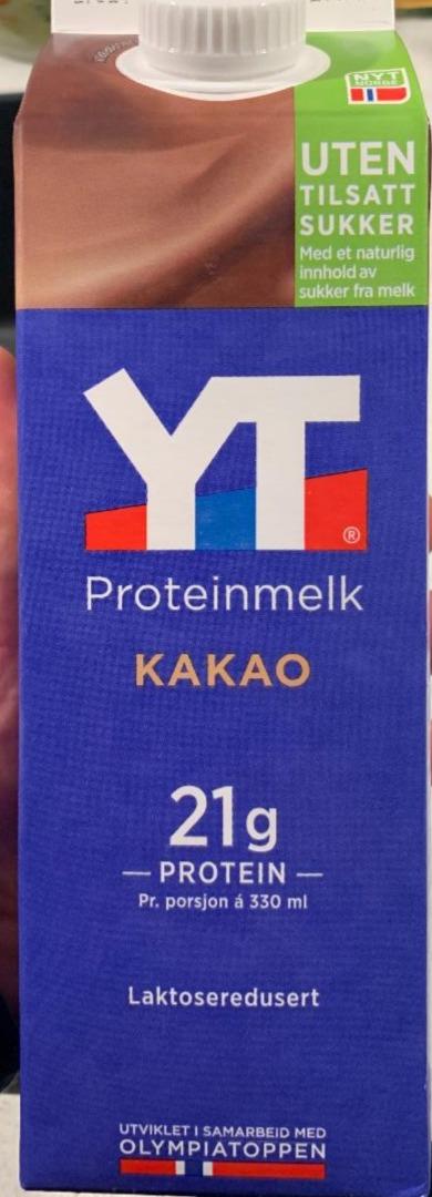 Fotografie - Proteinmelk Kakao YT