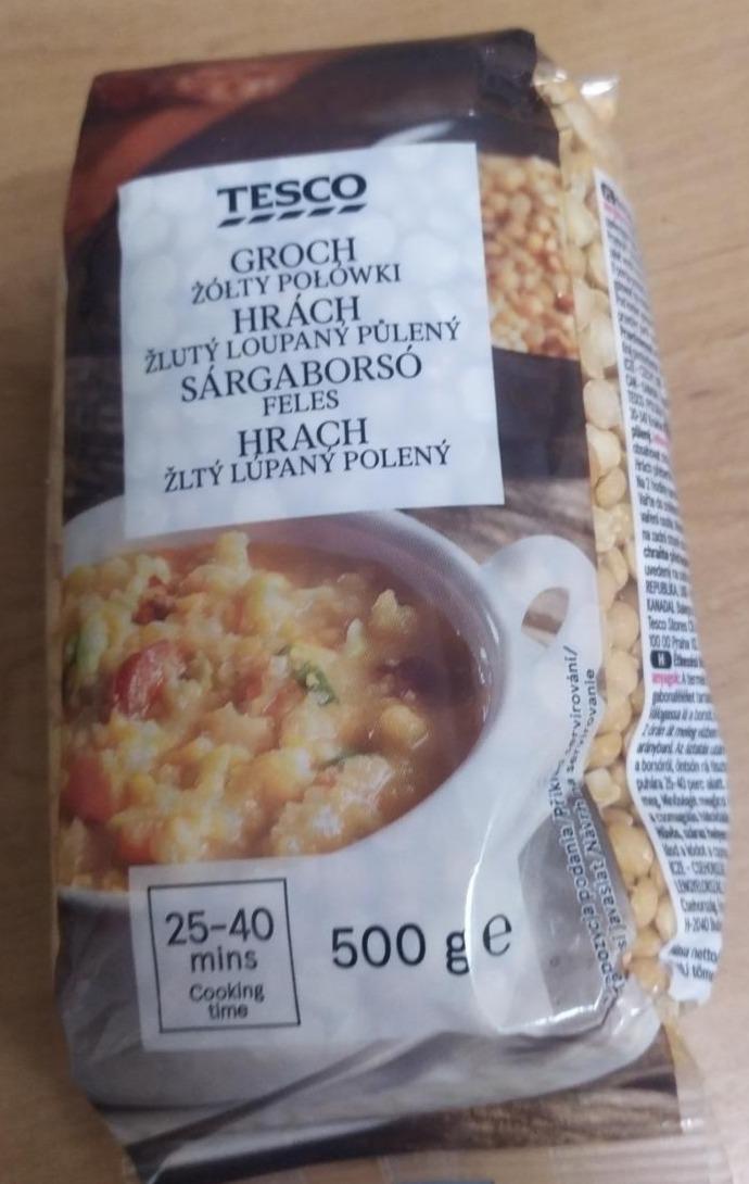 Fotografie - Hrách žlutý loupaný půlený Tesco