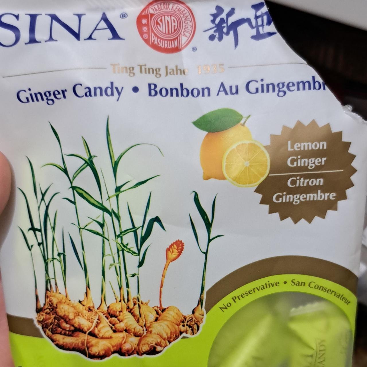 Fotografie - Ginger Candy Lemon Ginger Sina