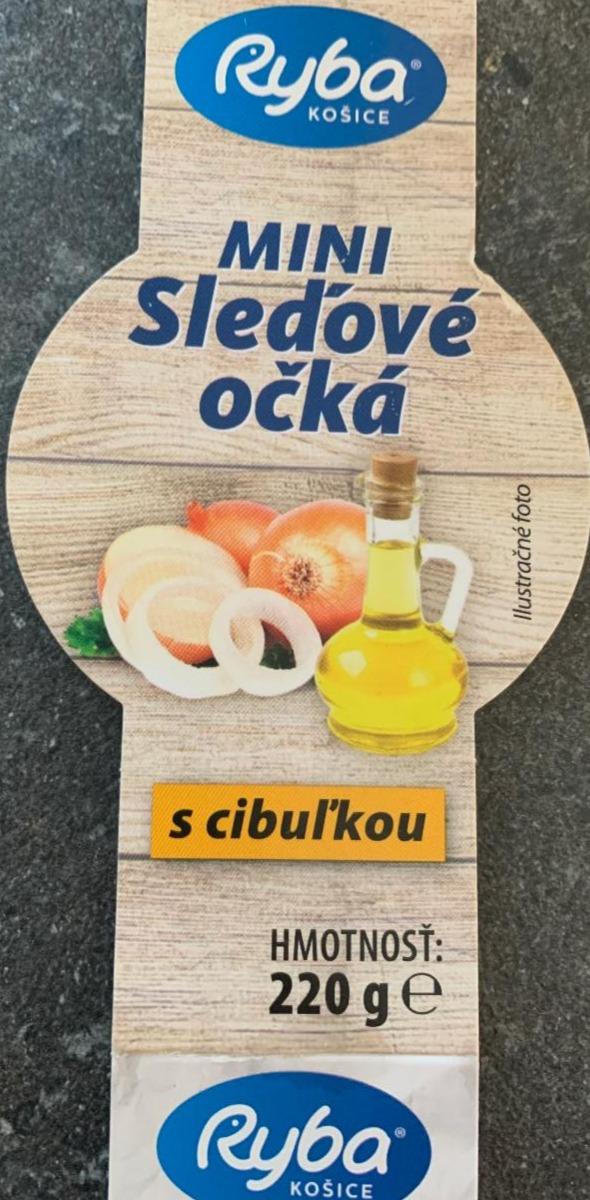 Fotografie - Mini sleďová očka s cibulkou