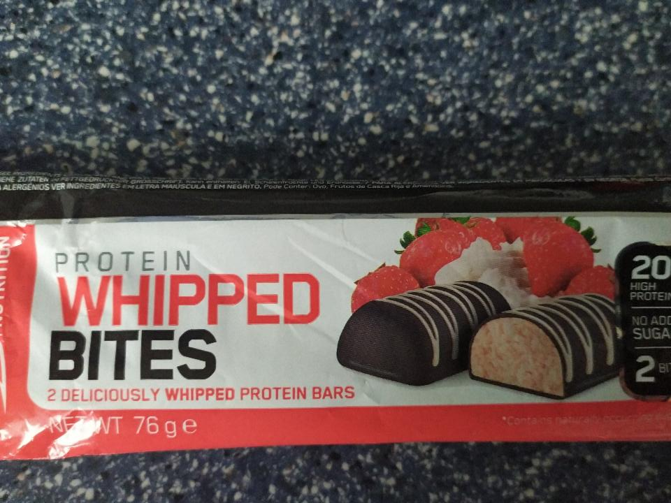 Fotografie - Protein Whipped Bites Strawberry Cream