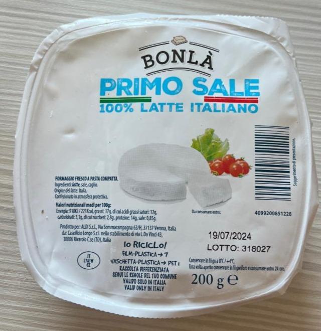 Fotografie - Primo Sale Bonlà