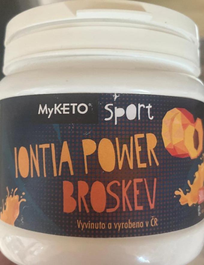 Fotografie - Sport iontia power broskev Myketo