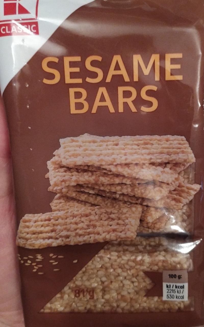 Fotografie - Sesame Bars K-Classic