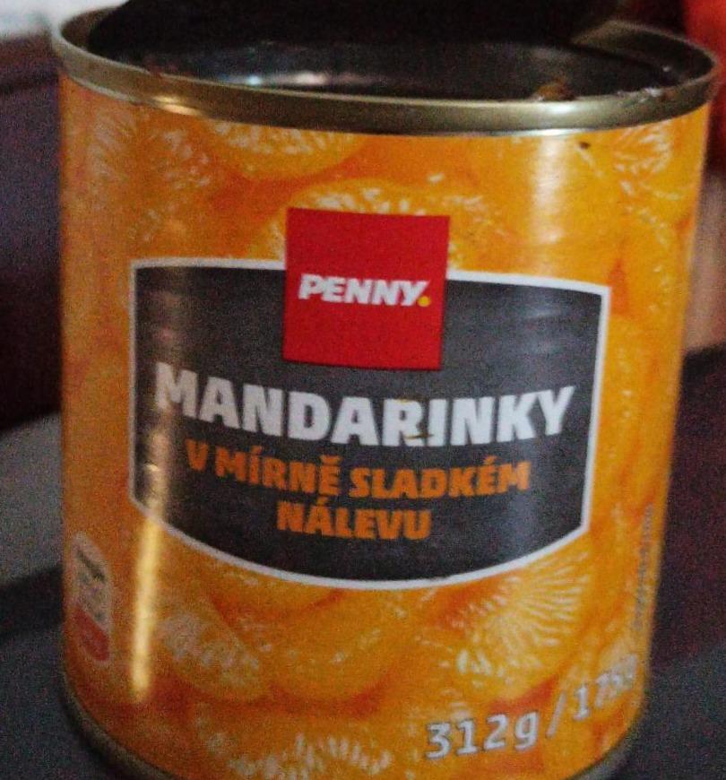 Fotografie - Mandarinky v mírně sladkém nálevu Penny