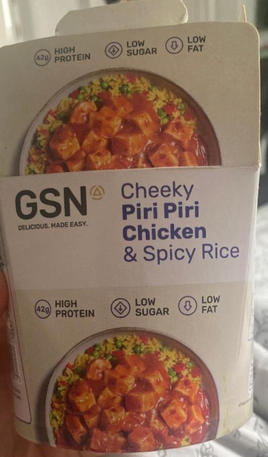 Fotografie - Cheeky piri piri chicken & spicy rise GSN