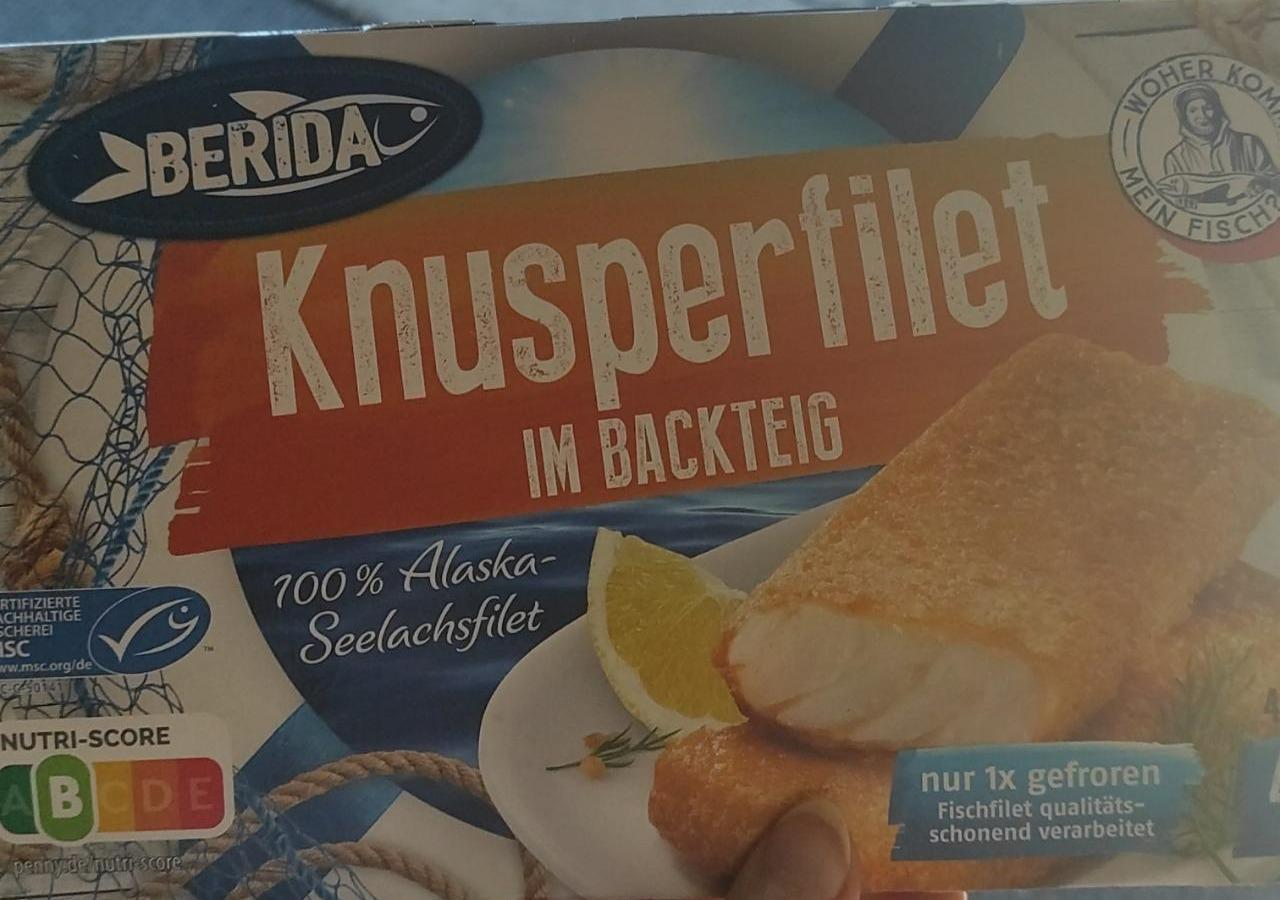 Fotografie - Knusperfilet im Backteig Berida