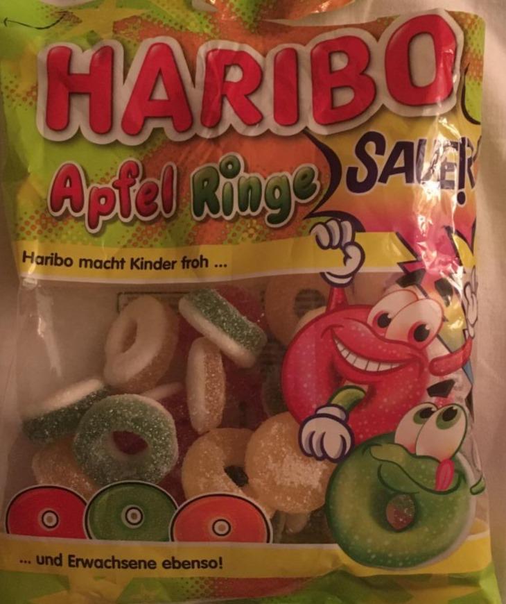 Fotografie - Apfel Ringe sauer Haribo